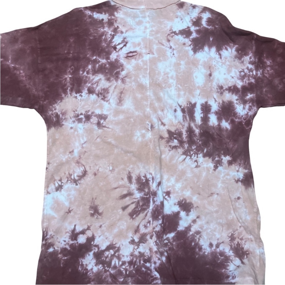 NWOT, Free People, We The Free Rust and Cream Long Sleeve Tee, Size Small - Picture 6 of 7